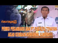 PEMKO MENANDATANGANI MOU DENGAN PT PJB PLTU TENAYAN UNTUK KEMBANGKAN BANK SAMPAH